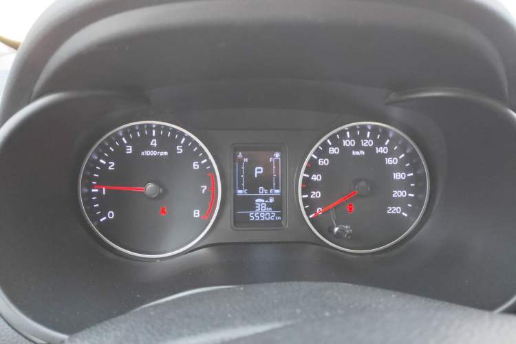 Used Kia Pegas 2020 Revised Version 1.4L Automatic Comfortable with Sunroof Instrument Cluster