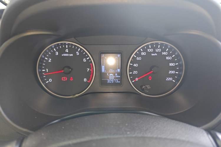 Used Kia Pegas 2020 1.4L Automatic Comfort Version with Sunroof Instrument Cluster