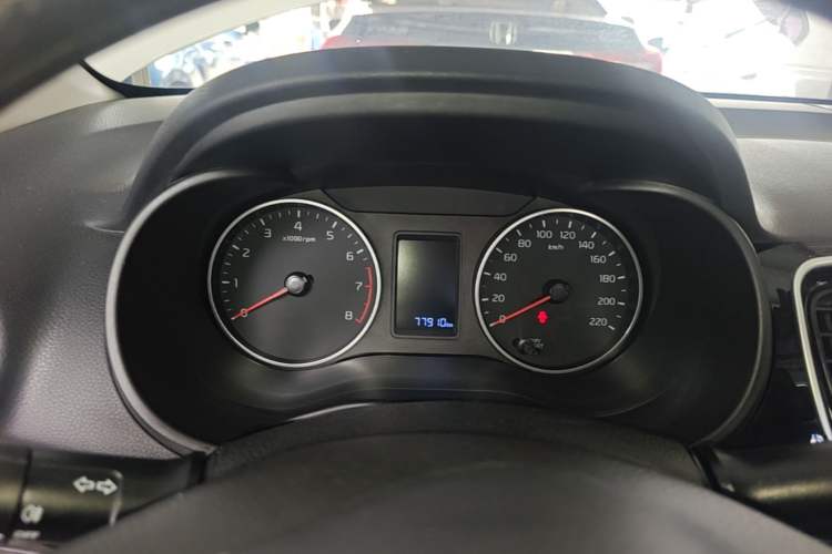 Used Kia Pegas 2020 Revised Version 1.4L Automatic Comfortable with Sunroof Instrument Cluster
