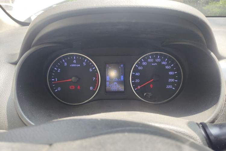 Used Kia Pegas 2020 1.4L Automatic Comfort Version with Sunroof Instrument Cluster