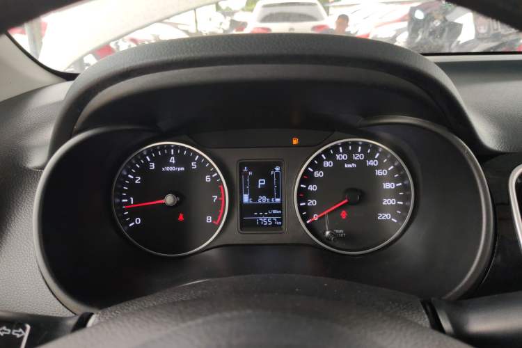 Used Kia Pegas 2020 Revised Version 1.4L Automatic Comfortable with Sunroof Instrument Cluster