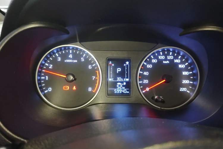 Used Kia Pegas 2020 1.4L Automatic Comfort Version with Sunroof Instrument Cluster