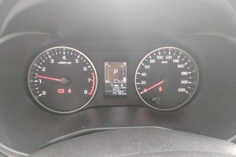 Used Kia Pegas 2020 Revised Version 1.4L Automatic Comfortable with Sunroof Instrument Cluster