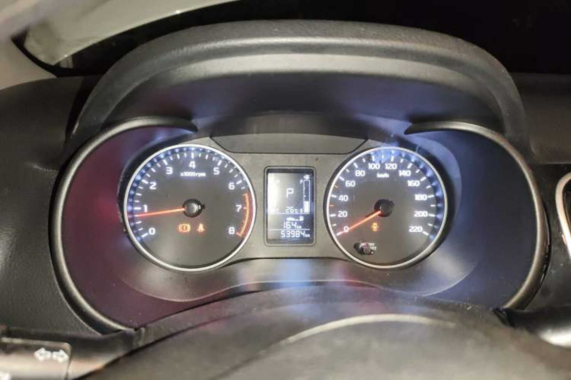 Used Kia Pegas 2020 Revised Version 1.4L Automatic Comfortable with Sunroof Instrument Cluster