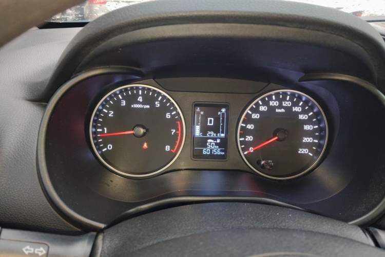 Used Kia Pegas 2020 Revised Version 1.4L Automatic Comfortable with Sunroof Instrument Cluster