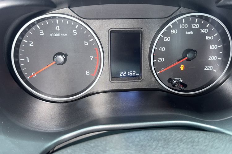 Used Kia Pegas 2020 1.4L Automatic Elite Connect Edition Odometer Close Up