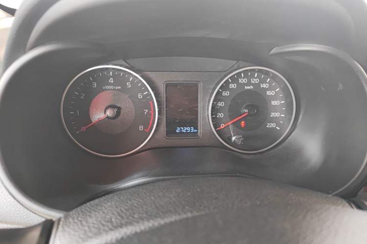 Used Kia Pegas 2020 Revised Version 1.4L Automatic Elite Connect Edition Odometer Close Up
