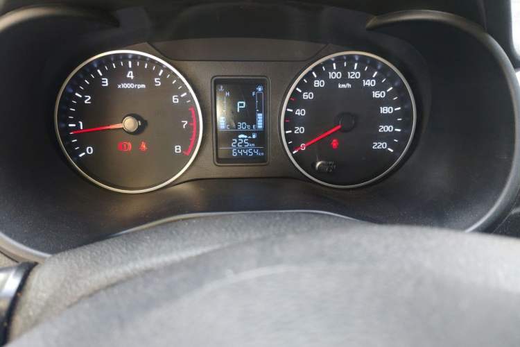 Used Kia Pegas 2020 Revised Version 1.4L Automatic Comfortable with Sunroof Odometer Close Up