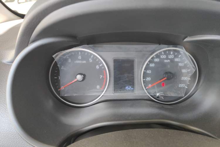 Used Kia Pegas 2020 Revised Version 1.4L Automatic Comfortable with Sunroof Odometer Close Up