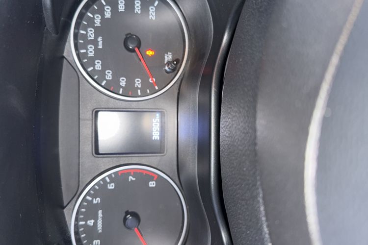 Used Kia Pegas 2020 Revised Version 1.4L Automatic Comfortable with Sunroof Odometer Close Up