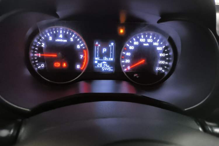 Used Kia Pegas 2020 Revised Version 1.4L Automatic Comfortable with Sunroof Odometer Close Up