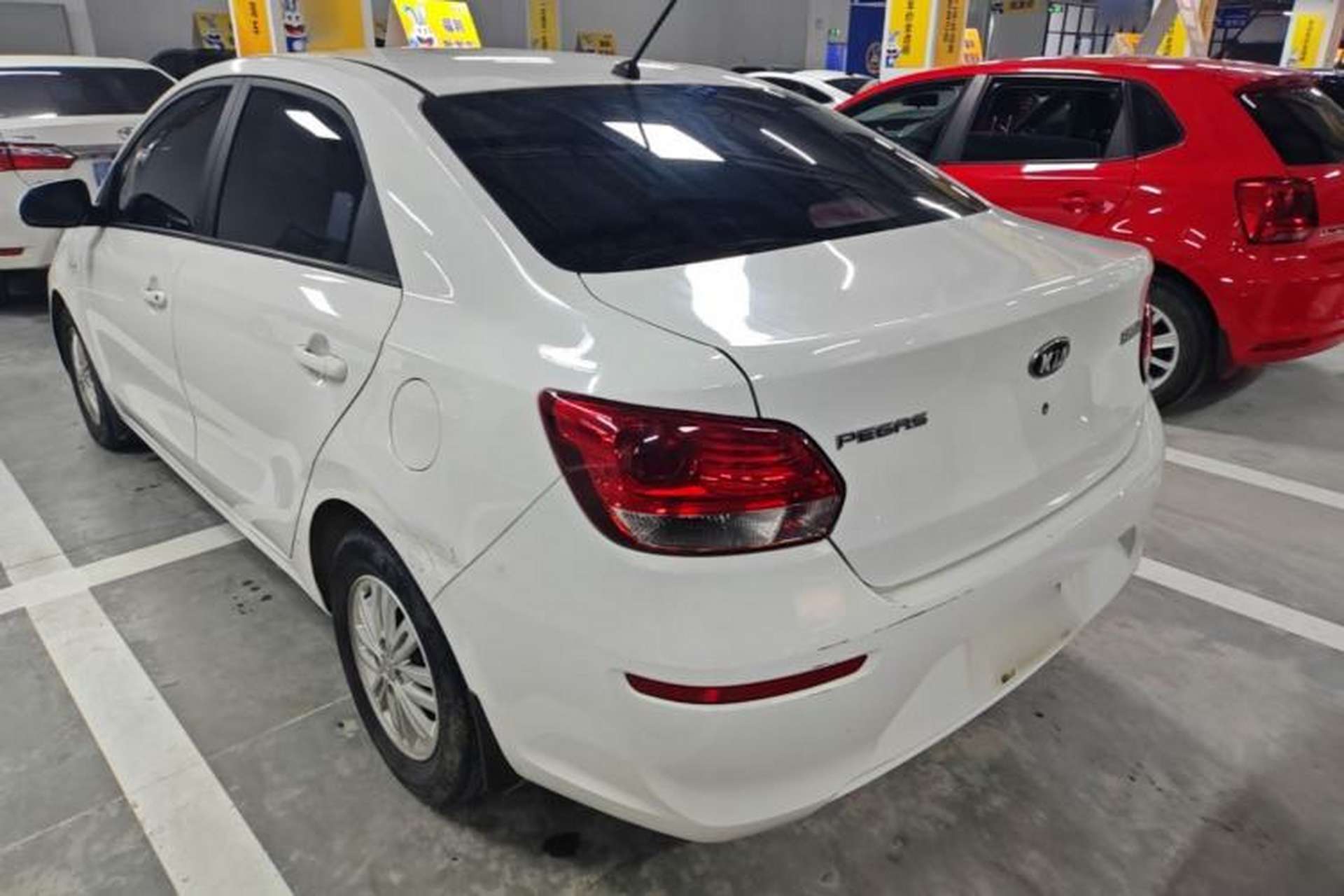 Used Kia Pegas 2020 Revised Version 1.4L Automatic Comfortable with Sunroof Rear Left 45 Deg