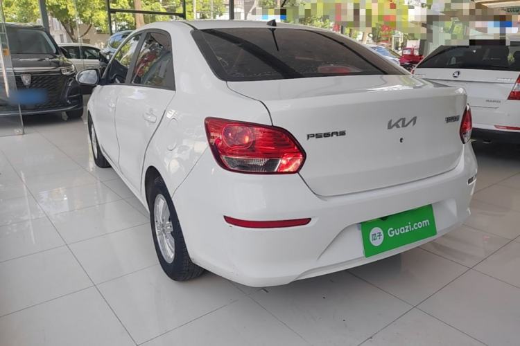 Used Kia Pegas 2020 Revised Version 1.4L Automatic Comfortable with Sunroof Rear Left 45 Deg
