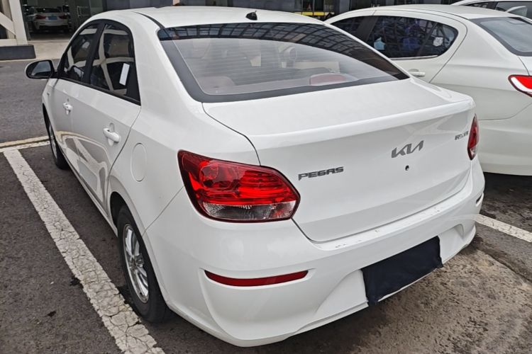Used Kia Pegas 2020 Revised Version 1.4L Automatic Comfortable with Sunroof Rear Left 45 Deg