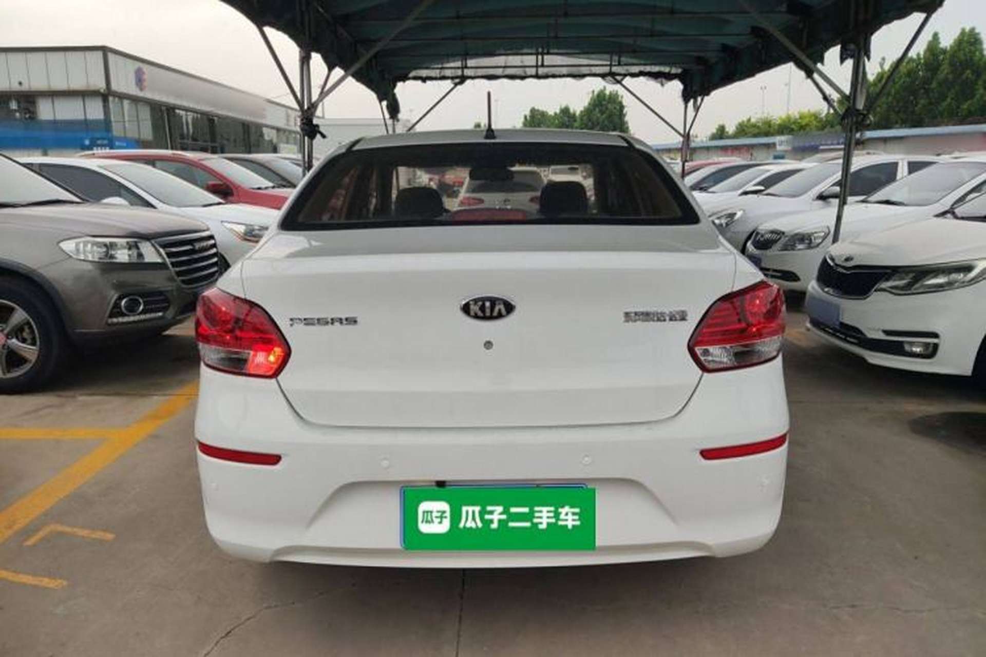 Used Kia Pegas 2020 Revised Version 1.4L Automatic Comfortable with Sunroof Rear