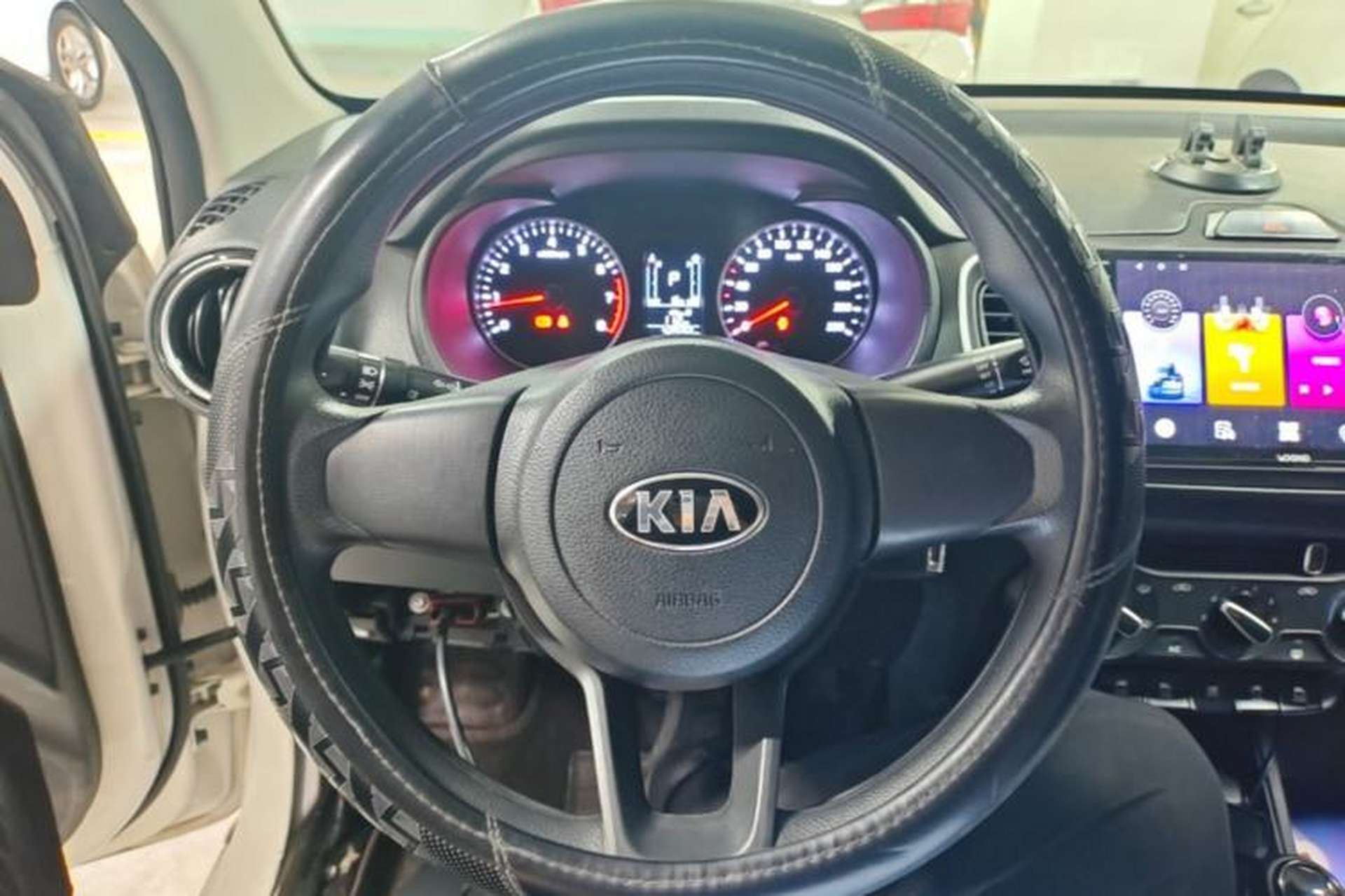 Used Kia Pegas 2020 Revised Version 1.4L Automatic Comfortable with Sunroof Steering Wheel