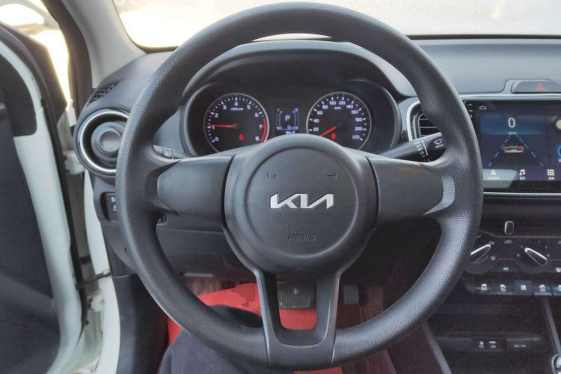 Used Kia Pegas 2020 Revised Version 1.4L Automatic Comfortable with Sunroof Steering Wheel