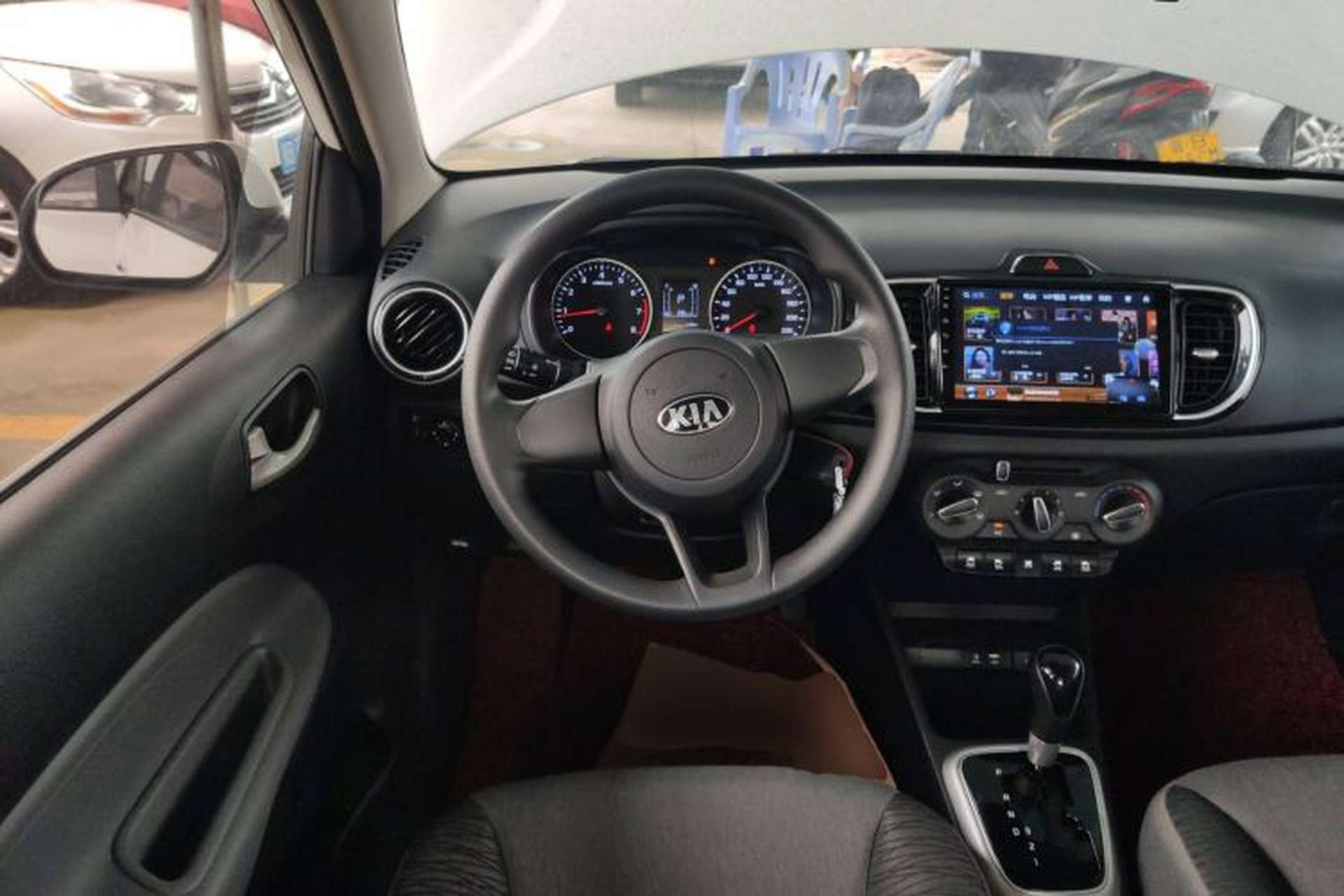 Used Kia Pegas 2020 Revised Version 1.4L Automatic Comfortable with Sunroof Steering Wheel