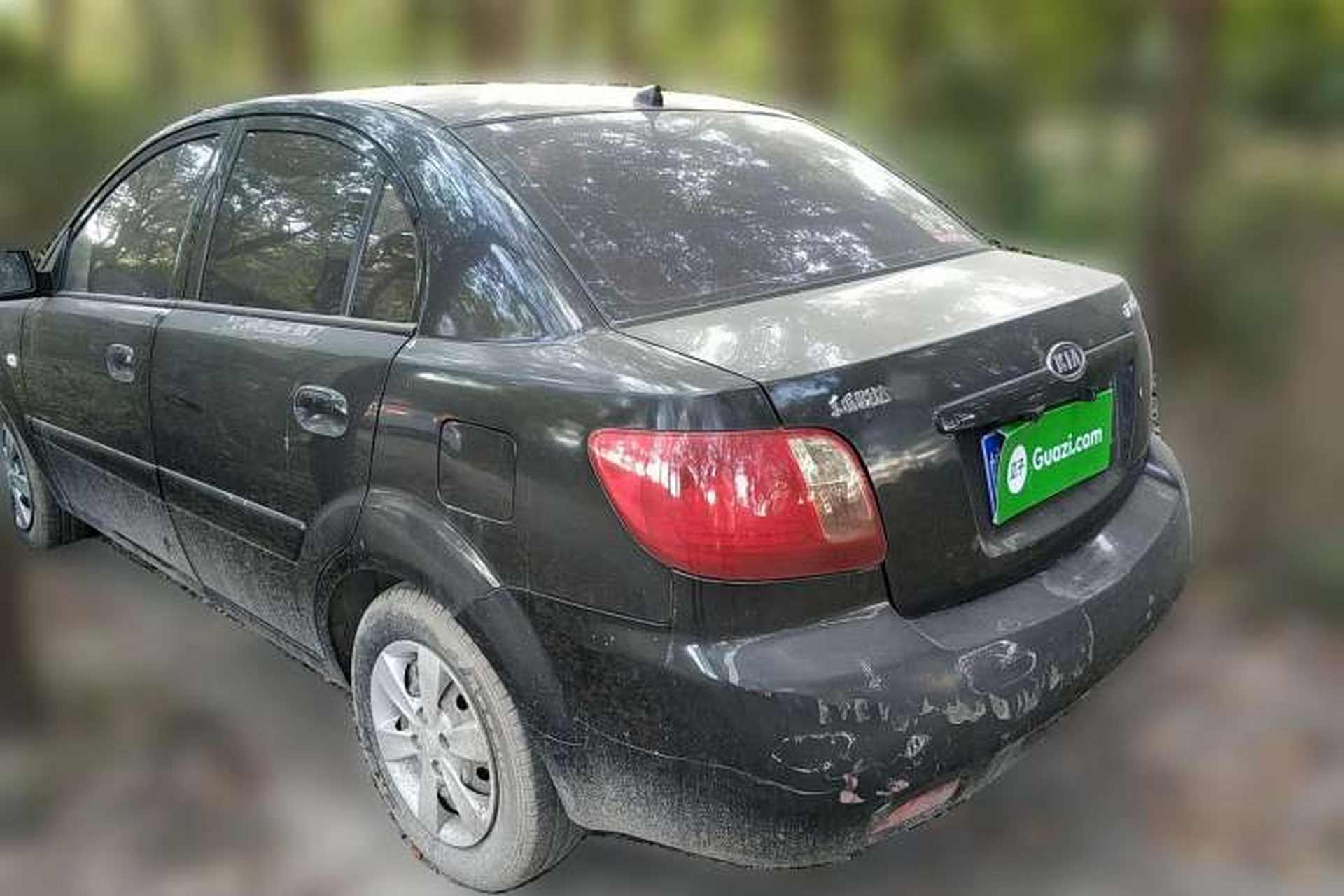 Used Kia Rio 2007 1.4L MT GL Rear Left 45 Deg
