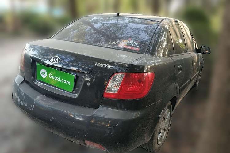 Used Kia Rio 2007 1.4L MT GL Rear Right 45 Deg