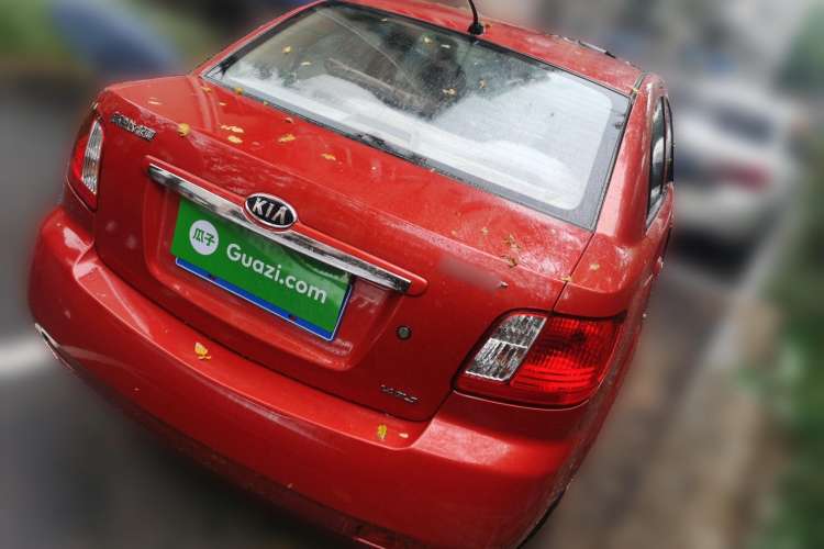 Used Kia Rio 2007 1.4L AT GLS Rear Right 45 Deg