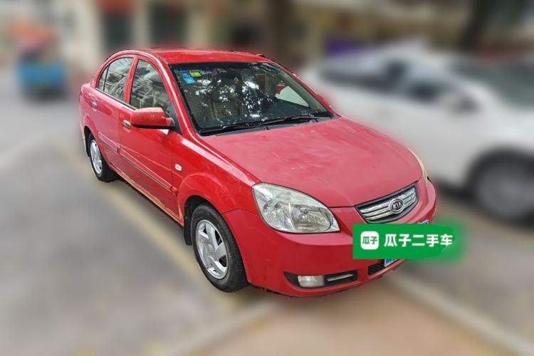 Used Kia Rio 2007 1.4L AT GLS Front Right 45 Deg