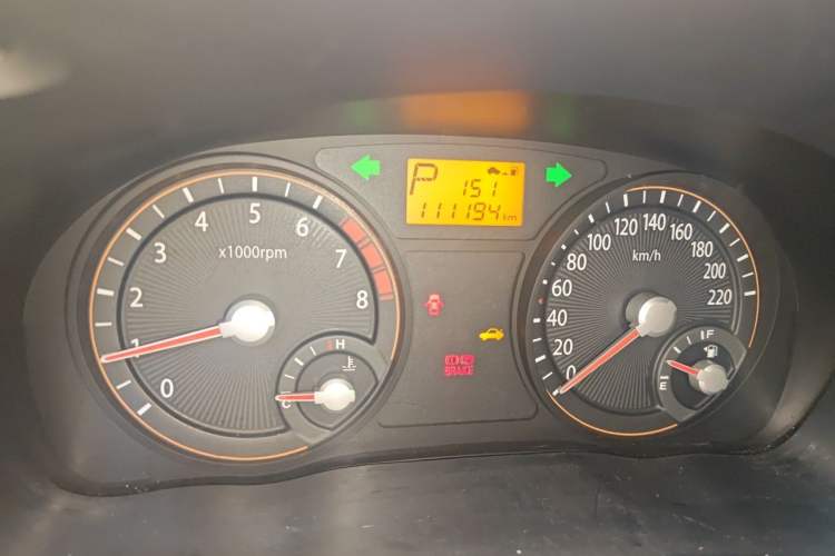 Used Kia Rio 2007 1.4L AT GLS Instrument Cluster