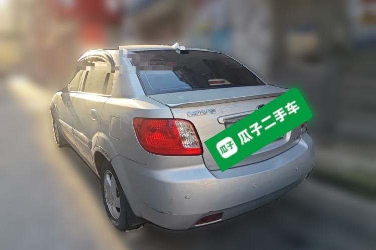 Used Kia Rio 2007 1.4L AT GLS Rear Left 45 Deg