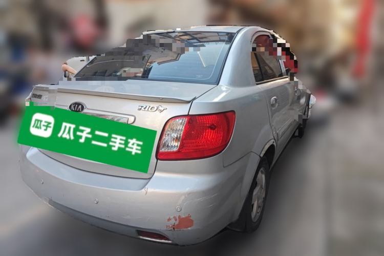 Used Kia Rio 2007 1.4L AT GLS Rear Right 45 Deg