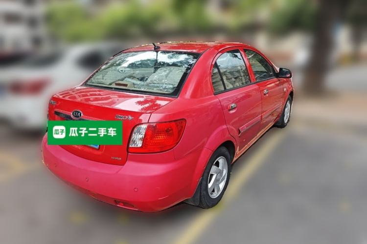 Used Kia Rio 2007 1.4L AT GLS Rear Right 45 Deg