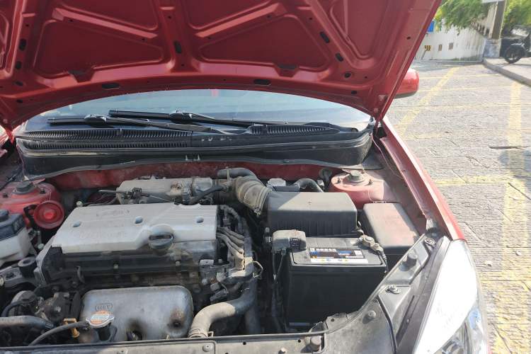 Used Kia Rio 2007 1.4L MT GL Engine Bay Left