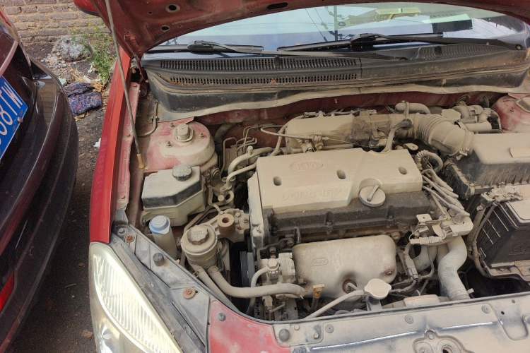 Used Kia Rio 2007 1.4L MT GLS Engine Bay Right
