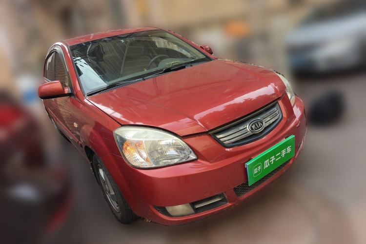 Used Kia Rio 2007 1.4L MT GLS Front Right 45 Deg