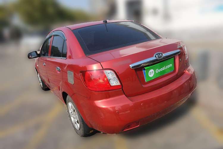 Used Kia Rio 2007 1.4L MT GL Rear Left 45 Deg
