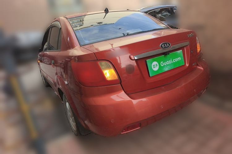 Used Kia Rio 2007 1.4L MT GLS Rear Left 45 Deg