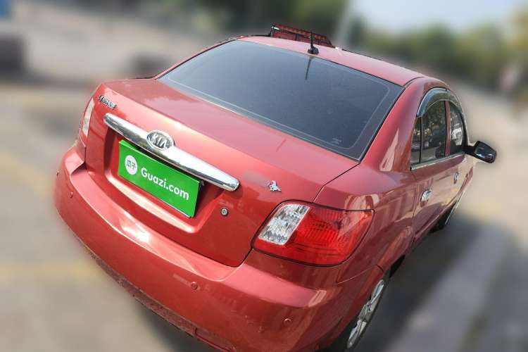 Used Kia Rio 2007 1.4L MT GL Rear Right 45 Deg