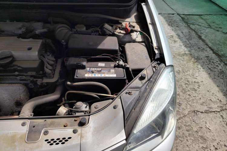 Used Kia Rio 2007 1.4L MT GLS Engine Bay Left