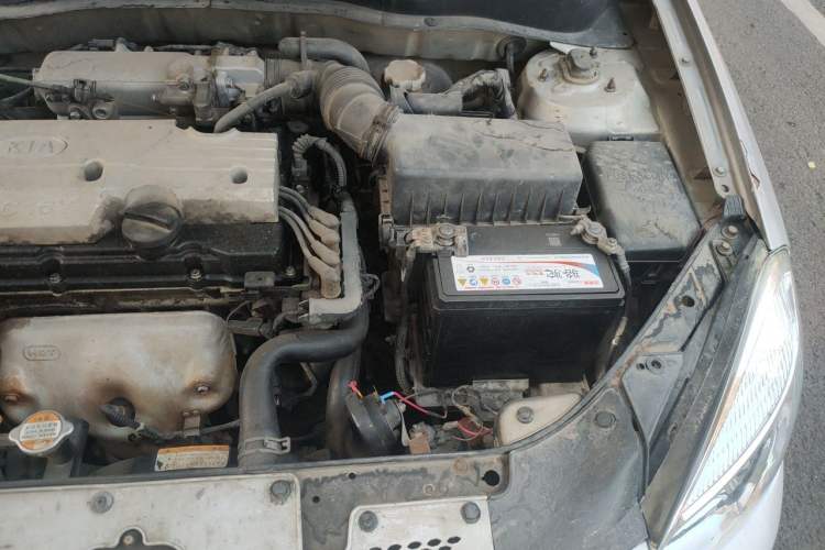 Used Kia Rio 2007 1.4L MT GL Engine Bay Left