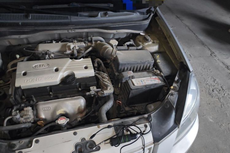 Used Kia Rio 2007 1.4L AT GL Engine Bay Left
