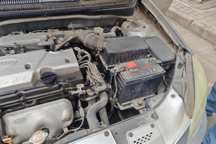 Used Kia Rio 2007 1.4L MT GL Engine Bay Left