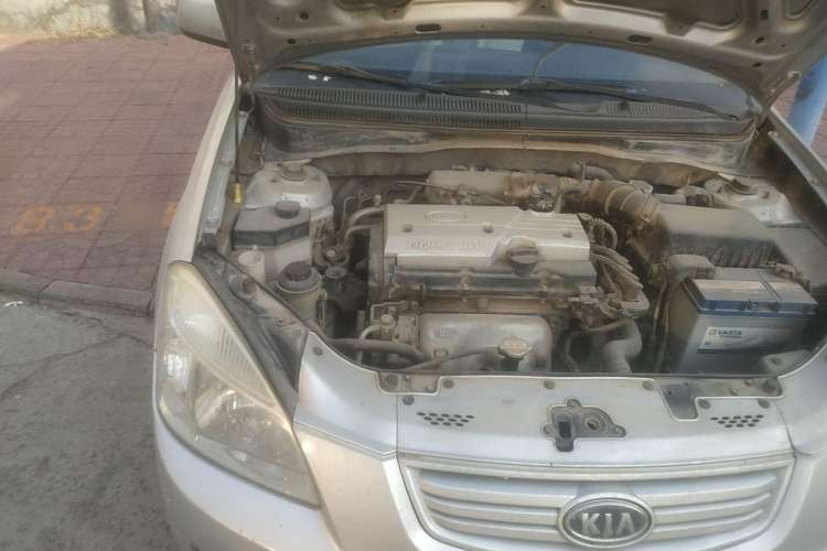 Used Kia Rio 2007 1.4L Manual Transmission Engine Bay Right