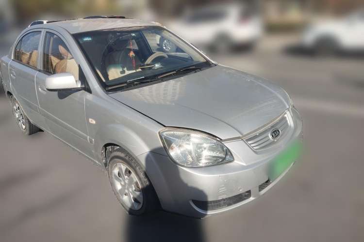 Used Kia Rio 2007 1.4L MT GL Front Right 45 Deg