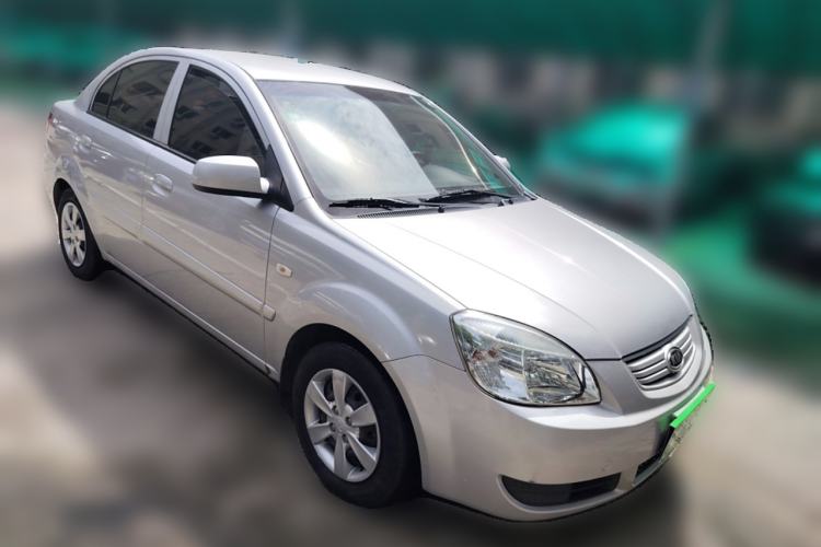 Used Kia Rio 2007 1.4L MT GLS Front Right 45 Deg