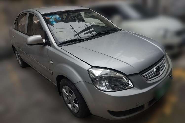 Used Kia Rio 2007 1.4L MT GL Front Right 45 Deg