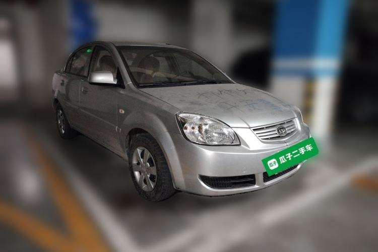 Used Kia Rio 2007 1.4L MT GL Front Right 45 Deg