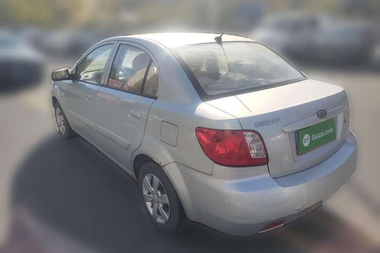 Used Kia Rio 2007 1.4L MT GL Rear Left 45 Deg