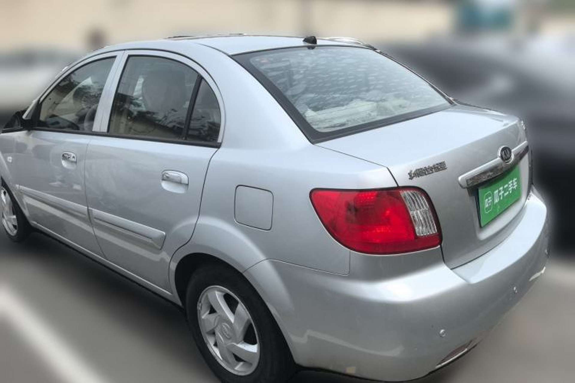 Used Kia Rio 2007 1.4L MT GLS Rear Left 45 Deg