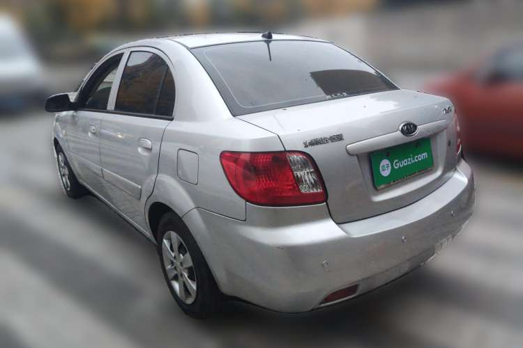 Used Kia Rio 2007 1.4L MT GL Rear Left 45 Deg