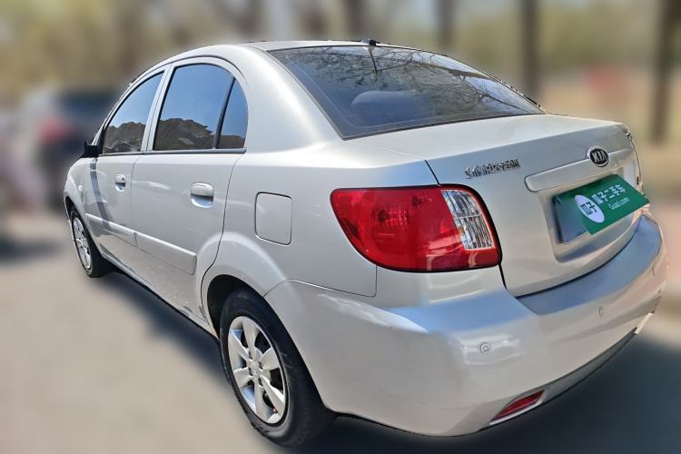 Used Kia Rio 2007 1.4L MT GL Rear Left 45 Deg
