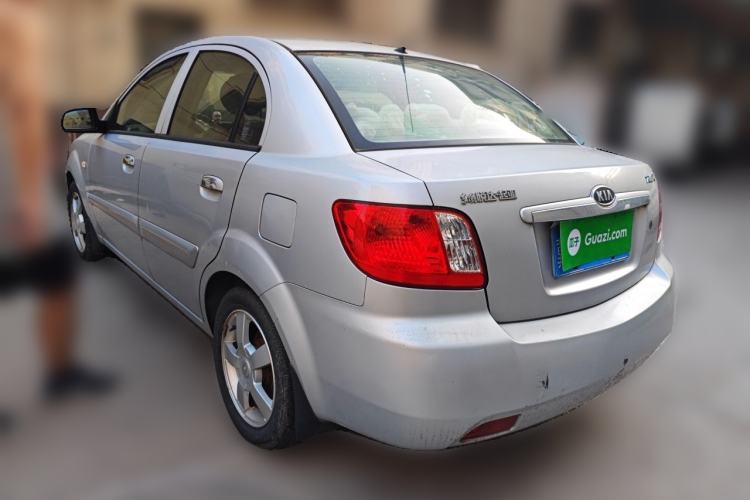 Used Kia Rio 2007 1.6L MT GLS Rear Left 45 Deg